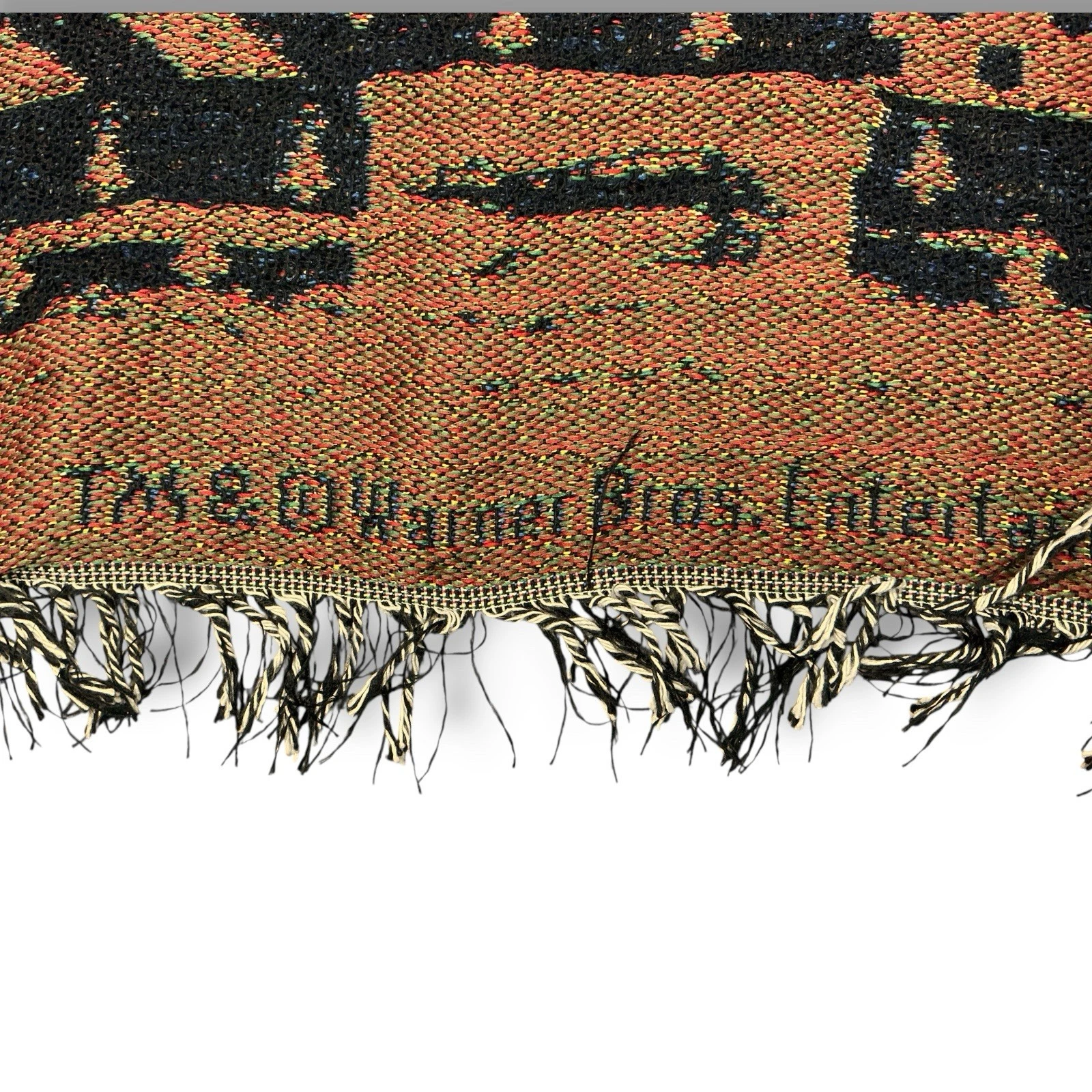 Harry Potter Woven Tapestry Throw Blanket Hufflepuff Crest 43x53 Inch