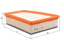 KNECHT Luftfilter LX 1748 Filtereinsatz für RENAULT FLUENCE MEGANE CC BZ0 SCÉNIC