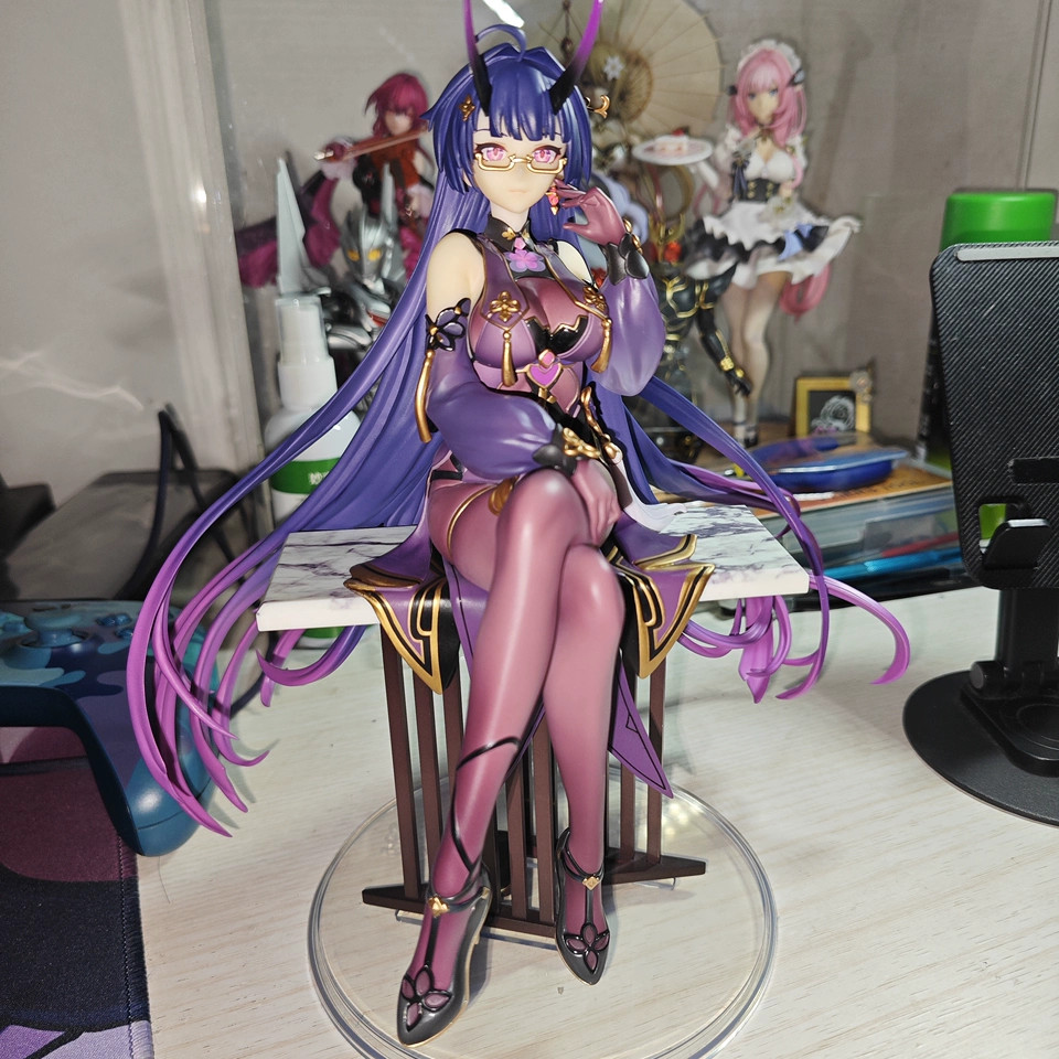 Figura Oficial Honkai Impact 3 Raiden Mei Herrscher of Thunder 1/7 Coleccionar Juguete