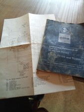 MZ OPERATING MOTOR CYCLE INSTRUCTIONS 1978 ORIGINAL