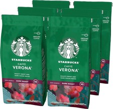STARBUCKS Caff&egrave; Verona, Dark Roast, Ground Coffee 200g (Pack of 6)
