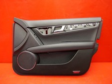 Mercedes S204 W204 C-Klasse T&uuml;rverkleidung T&uuml;rpappe vorne recht schwarz Leder/5