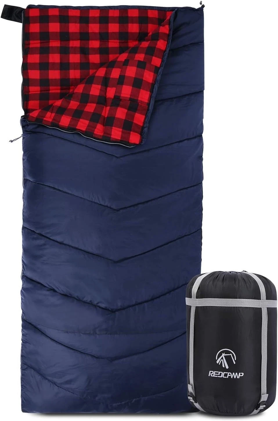 REDCAMP Cotton Lined Sleeping Bag for Adult, Flannel Compact Sleeping Bag for
Opens in a new window