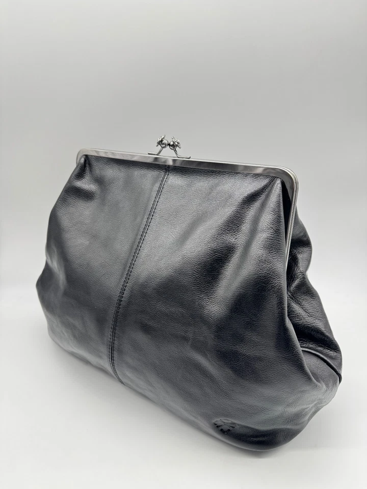 PATRICIA NASH Serafina Cuero Grande Bolso de Mano Bandolera + Bolso para el Polvo - Negro Foto 4 de 4