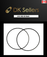 Replacement Belts JVC KD-35 Stereo Cassette Vintage Tape Deck MB6 