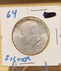 1964 50C Kennedy 90% Silver Half Dollar