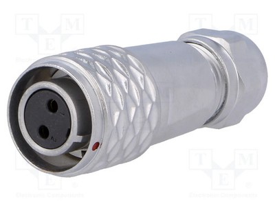SF12 13A PIN: 2 IP67 weiblich 4÷6,5mm Stecker Löten  250V SF1210/S2I WEIPU-Ste