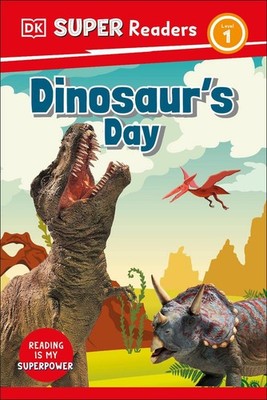 DK Super Readers Level 1 Dinosaur's Day by DK (English) Hardcover Book