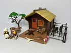 Playmobil 3826 Log Cabin House Set Reimagined. Vintage Retired