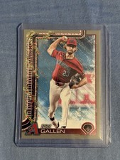 2025 Topps Holiday - Zac Gallen #H131 Holiday Silver Glitter