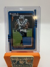 2025 Panini Donruss - Donruss Threads Chuba Hubbard #DTH-CHD (MEM)