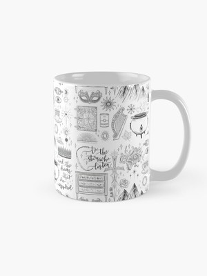 ACOTAR Object Flat Lay Coffee Mug 11oz-15oz