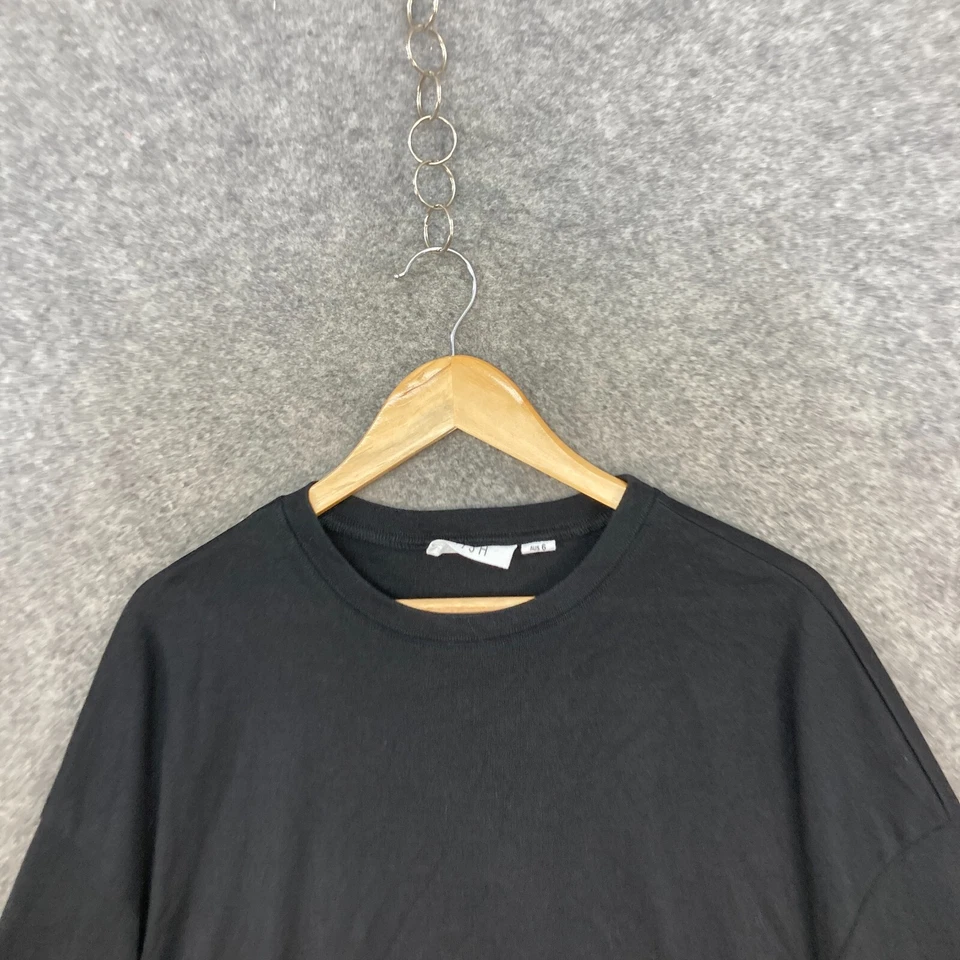 Top Wish Mujer Talla 6 Negro Manga Larga Cuello Redondo Suelto 22533 Foto 3 de 4