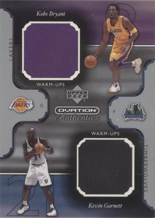 2001-02 Upper Deck - Kevin Garnett Kobe Bryant #KB/KG for sale | eBay
