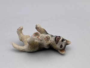 Schleich HUSKY PUPPY On Back Playful 2007 Retired Dog Figure 16374