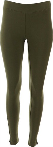 HUE Utopia Cotton-Blend Legging Army 