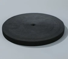 35 Yards 3/4” Black Knit Elastic in Bulk Wholesale Roll Knitted Elastic