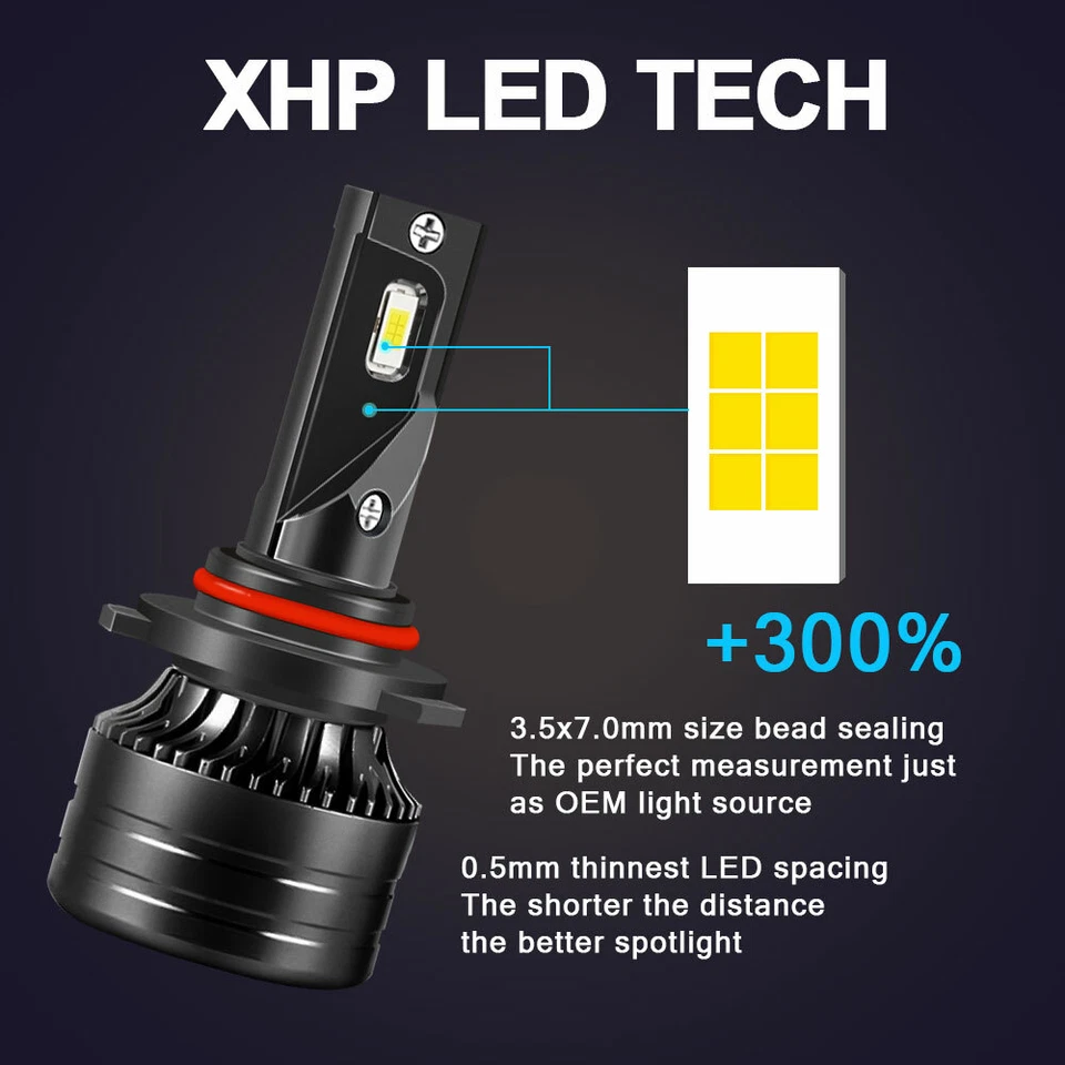 Kit combinado de 4 faros LED haz alto bajo para Mazda 3 2010-2018 Mazda3 Sport Foto 2 de 4