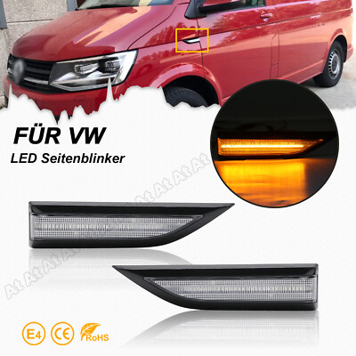 2x LED Seitenblinker Blinker Für VW T6 Transporter VI Bus Multivan BJ. 2015-2019