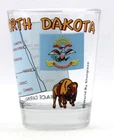NORTH DAKOTA THE PEACE GARDEN STATE ALL-AMERICAN COLLECTION SHOT GLASS SHOTGLASS
