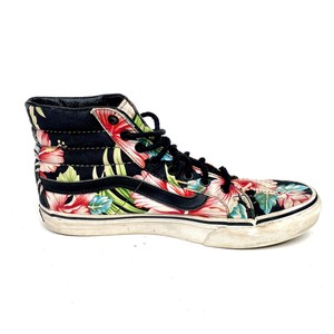 tropical floral vans