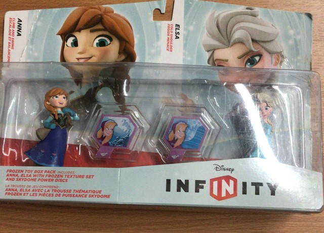 disney infinity frozen toy box set