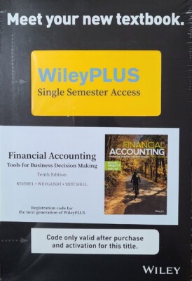Financial Accounting - Tools for business decision making 10th edition, digital