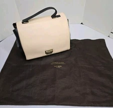 Kate Spade Purse NY Magnolia Park Large Laurel Leather Flap Satchel Pink Black