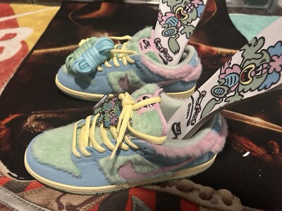 小物 Nike sb dunk sb FTC DIME VERDY Size 10.5- Nike Verdy x Dunk SB Low Visty Early In Hand