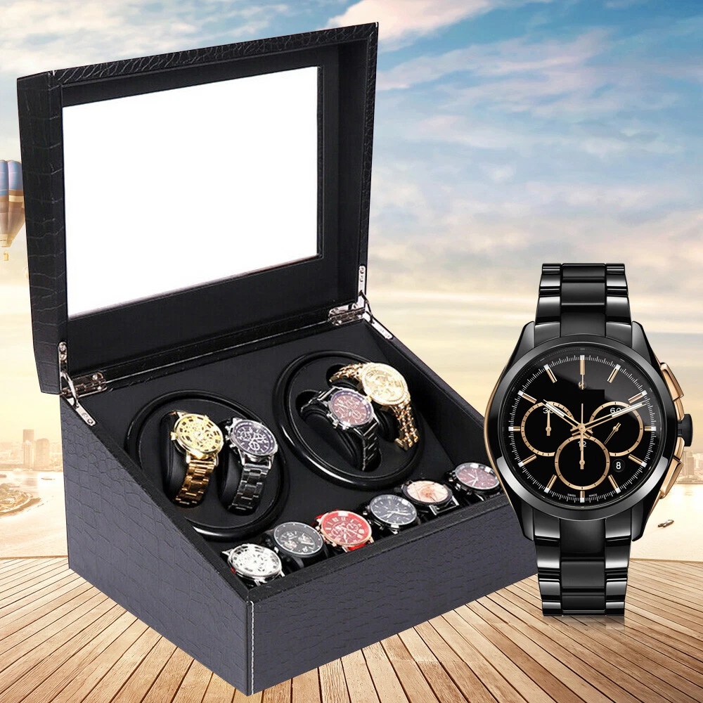Watch winder display box sale