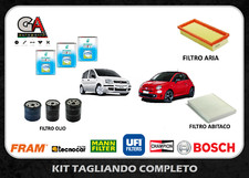 Kit tagliando Fiat Panda 1.2 gpl 51 kw 69 cv + 3 lt Olio Selenia Multipower 5W40