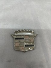 Vintage 1960s Cadillac Wheel Cover Center Emblem Badge Ornament (01-162-2)