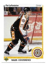 PAT LAFONTAINE 1990-91 UPPER DECK ALL STAR CARD NEAR MINT CONDITION