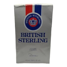 Dana British Sterling After Shave 3.8 oz 112 mL Splash Men Sealed Old Formula