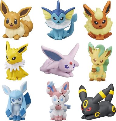 Bandai Pokemon Eevee Friends Figure Collection Set of 6 Bath Bomb