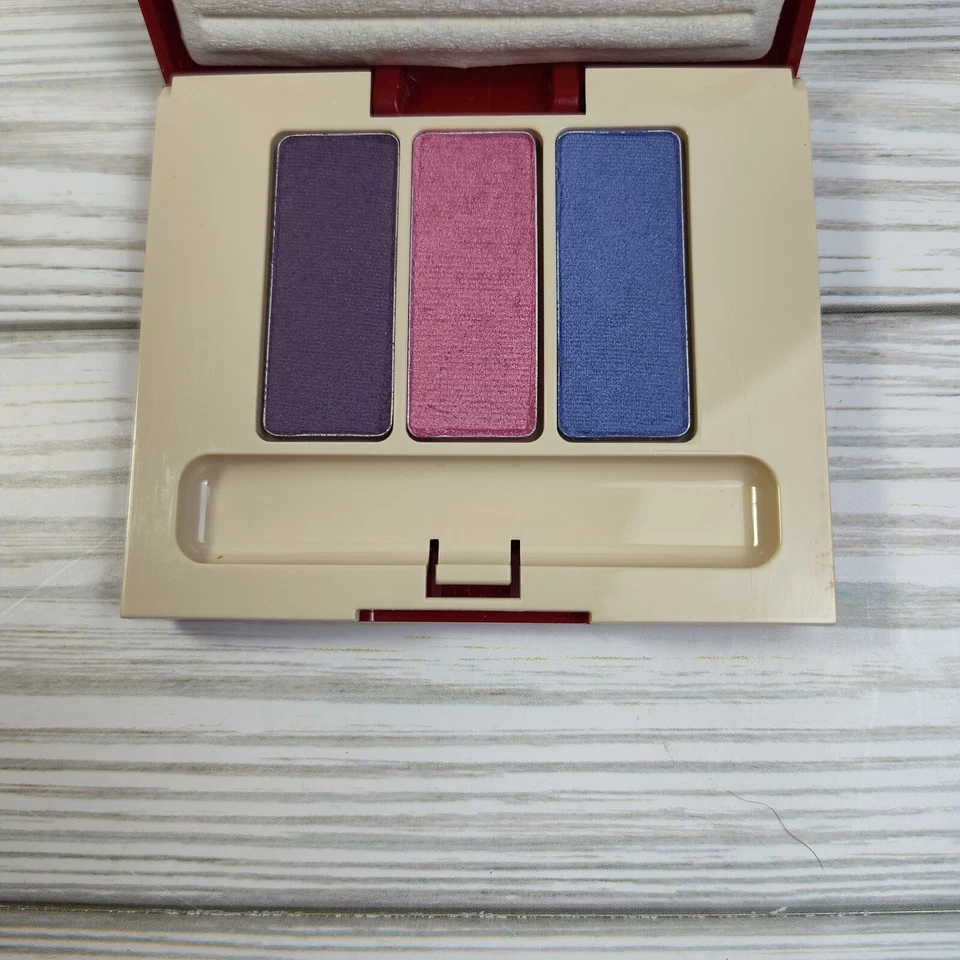 Avon Silk Finish Eyeshadow Trio Vintage 1988 Collection #2 Purple Pink Violet - Image 3 of 4