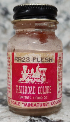 FLOQUIL RAILROAD COLORS MODEL PAINT - 1oz 1 OUNCE - RR23 FLESH