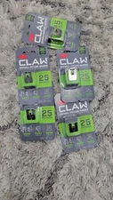 3M CLAW Strong Durable Drywall Picture Hanger (25 LB)  (LOT OF 5)