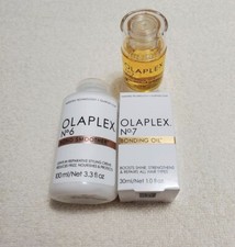 Olaplex No.6 Bond Smoother 3.3oz and No.7 Bonding Oil 1oz / NEW
