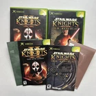Star Wars Knights of the Old Republic 1 & 2 Xbox CIB Manuals w/Red Cards Tested
