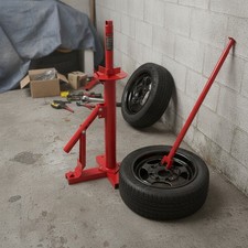 Portable Tire Mounting Machine For 8-16 Tires Durable Versatile Red Tool Portable Tire Mounting Machine For 8-16 Tires Durable Versatile Red Tool
