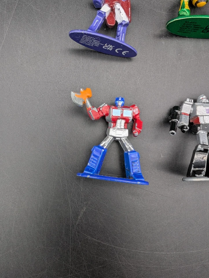 Jada Transformers Nano MetalFigs Die Cast Figures lot of 10 - Image 4 of 4