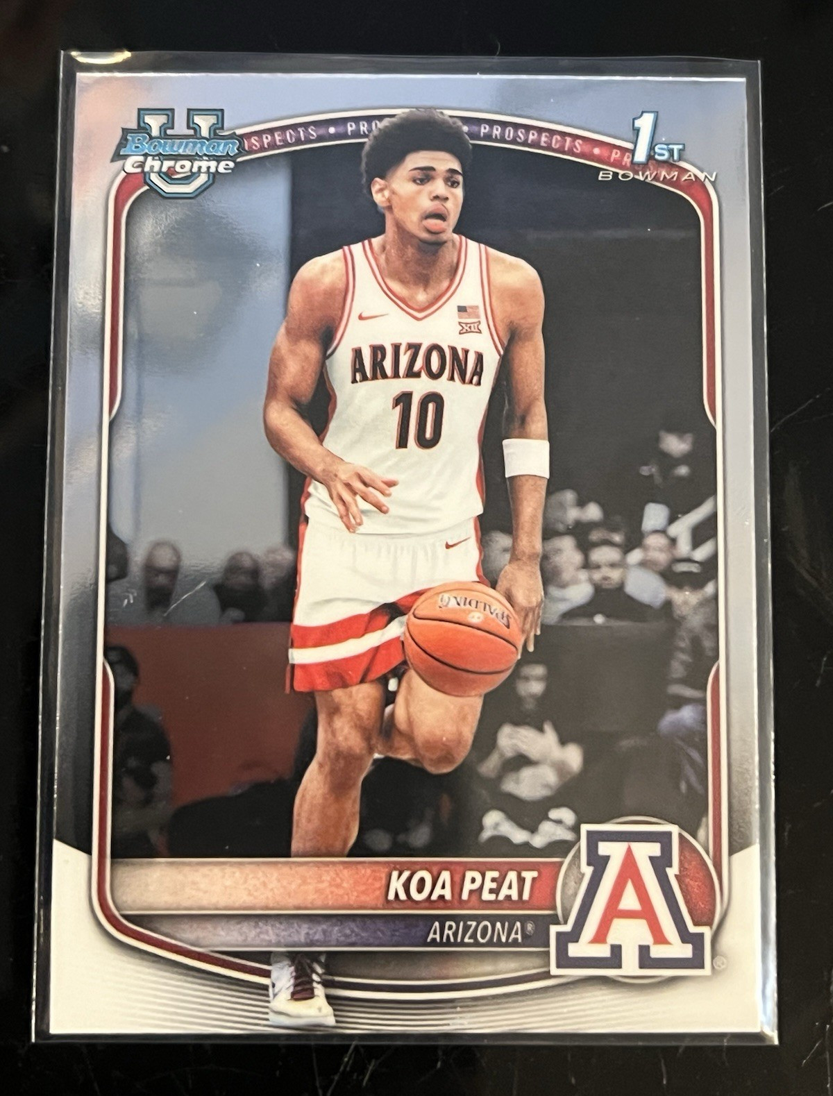 Topps Bowman Chrome 2025-26 Koa Peat RC 1st Bowman BCP-3 Arizona Wildcats