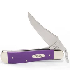 CASE XX KNIVES SMOOTH PURPLE SYNTHETIC RUSSLOCK 41953L SS (22467) POCKET KNIFE