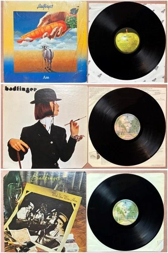 BADFINGER 12" Vinyl Record Lot of 3 Wish You Were Here-Ass vtg beatles knack elo