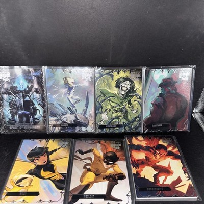 2023 Fleer Ultra Midnight Sons 7 Card Silver Base Lot - No DUPLICATES