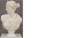 Design Helena Troja BüSte Figur Statue Skulptur Skulpturen Figuren Deko 52Cm