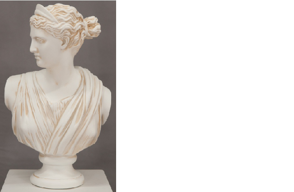 Design Helena Troja BüSte Figur Statue Skulptur Skulpturen Figuren Deko 52Cm-image
