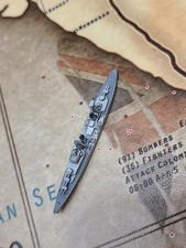 Axis  Allies Painted Pieces - ONE 3D Dido Class Cruiser UK BATTLE DAMAGE