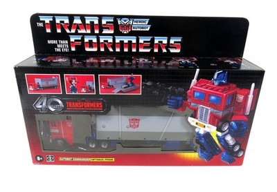Transformers Optimus Prime Retro G1 40th Anniversary New in Sealed Box READ